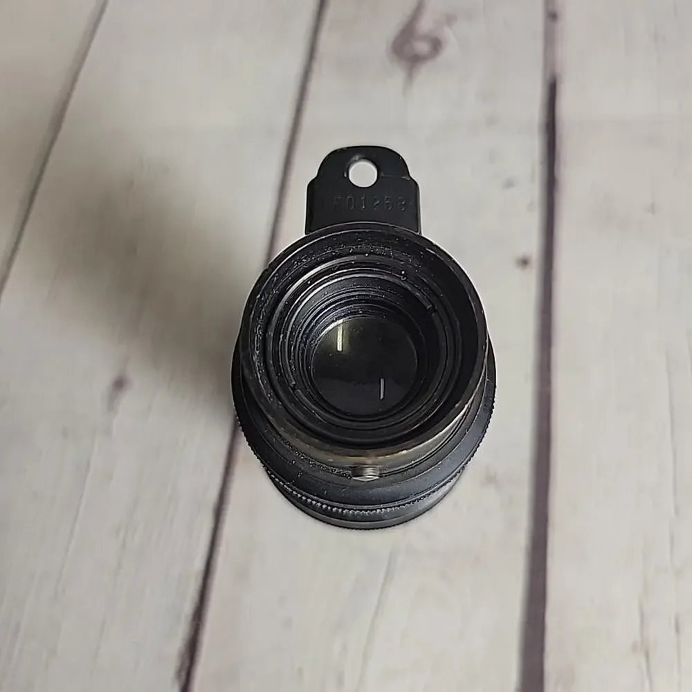 Vtg Kodak Cine Anastigmat F-2.7 63mm Movie Film Camera Lens Black Defense USA